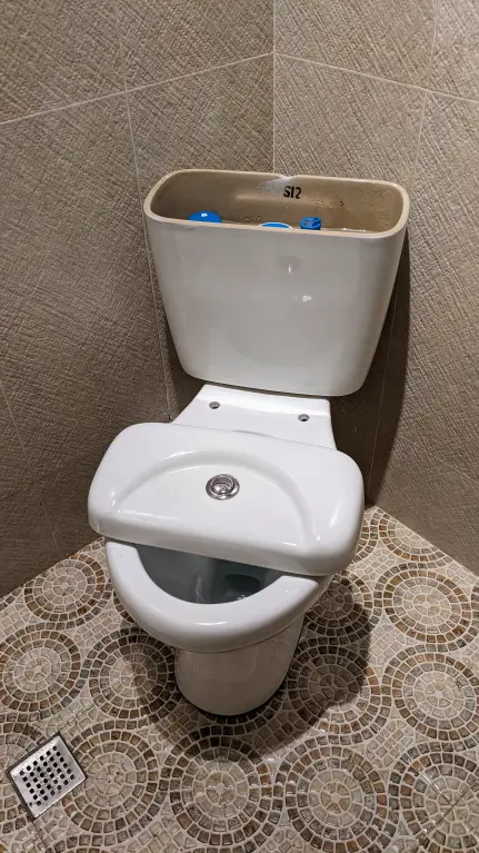 монтаж унитаза